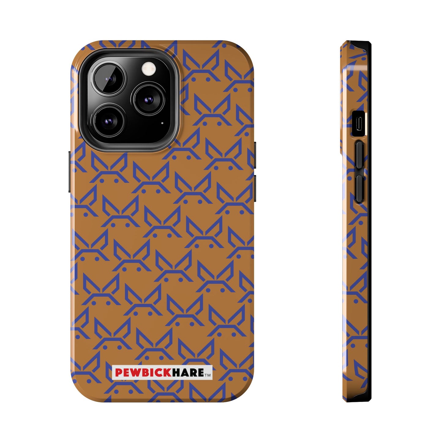 PBH Designer Phone Case - Light Brown