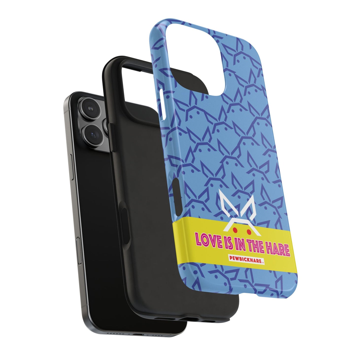 PBH Designer Phone Case - Love is in the Hare
