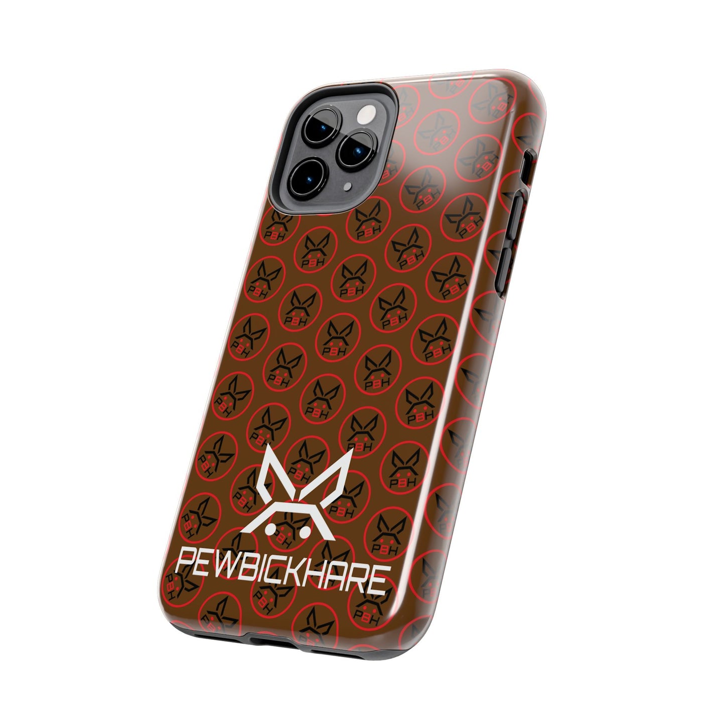 PBH Designer Phone Case - Dark Brown