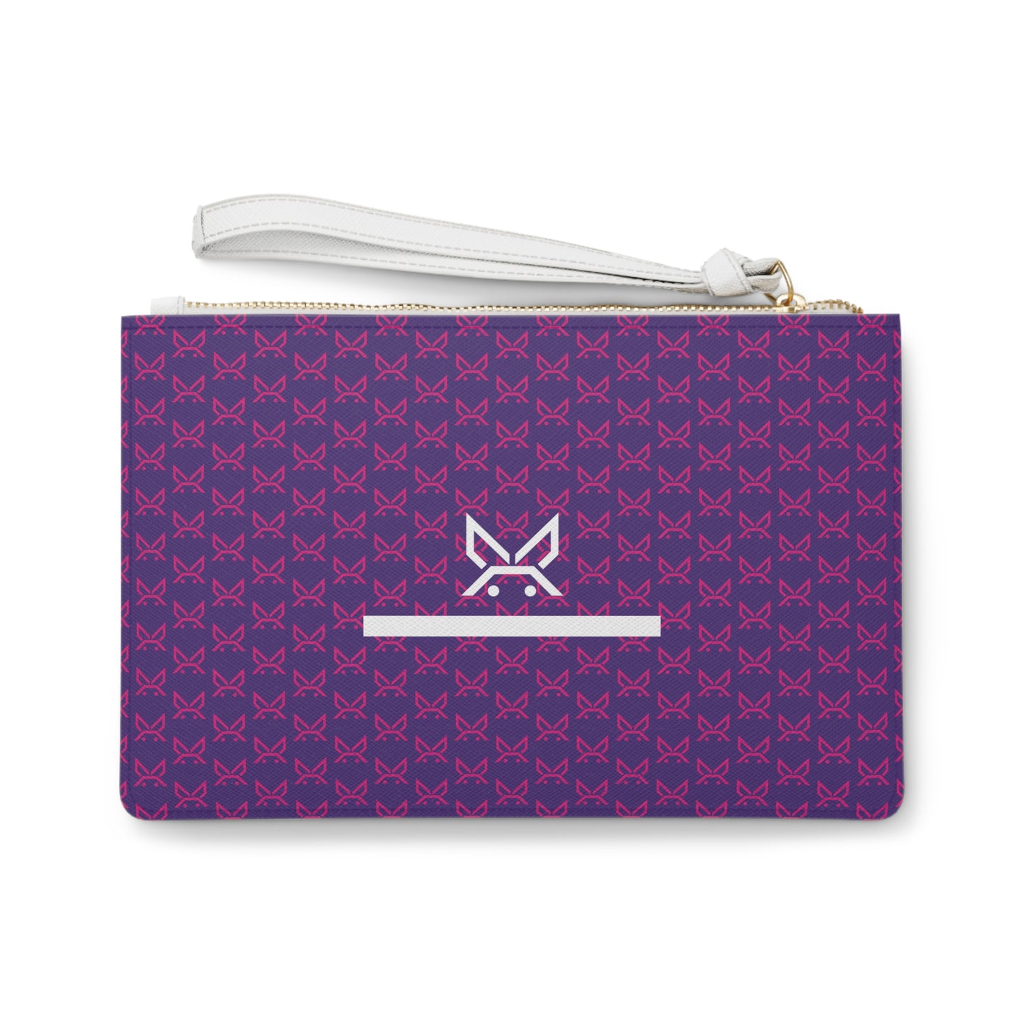 PBH Dark Purple Clutch Bag - "Love is in the  Hare".