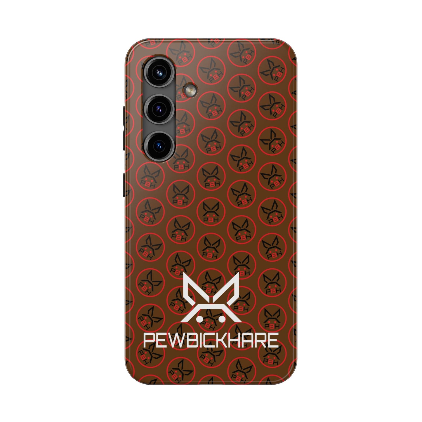 PBH Designer Phone Case - Dark Brown