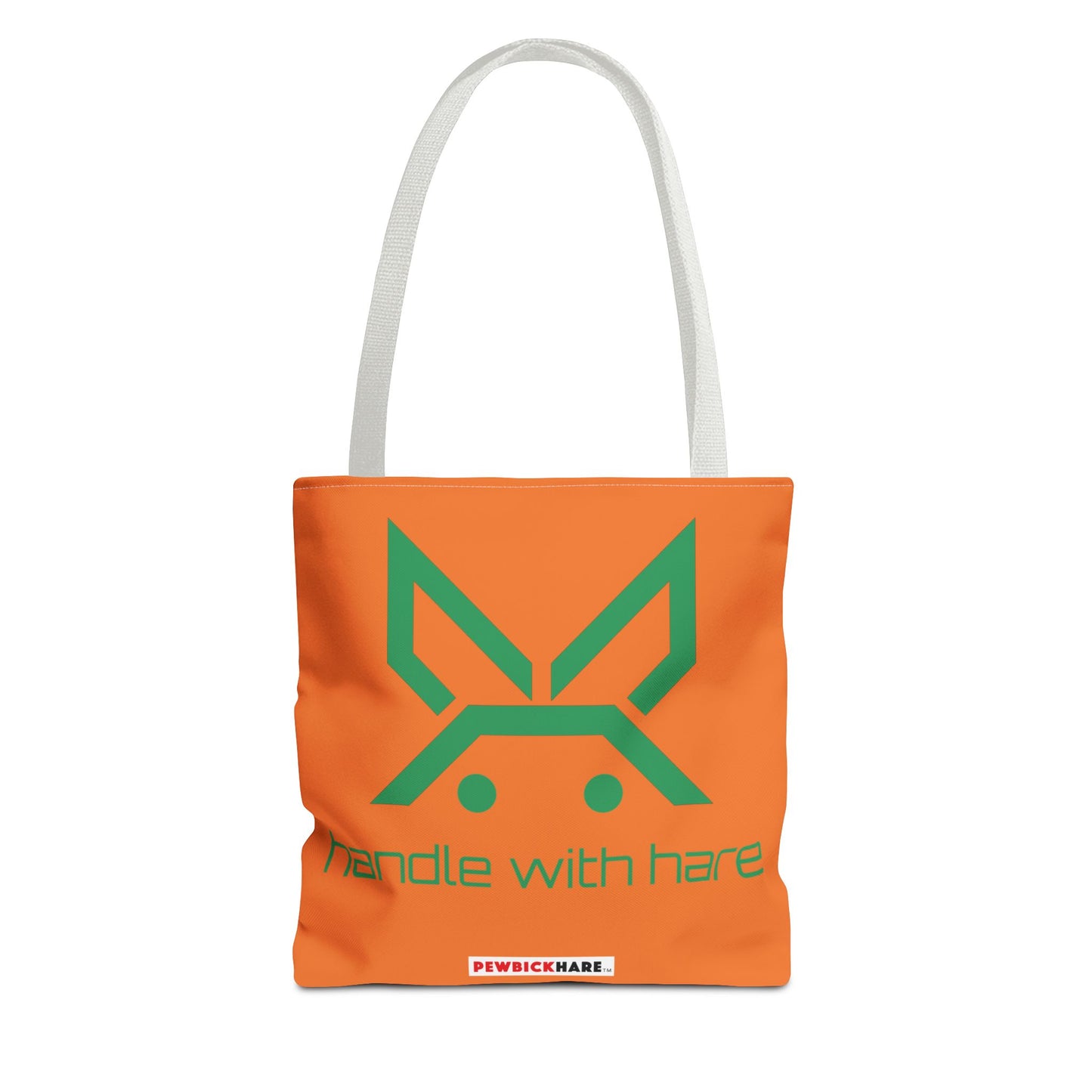 PBH 'Handle with HARE'  Orange Tote Bag