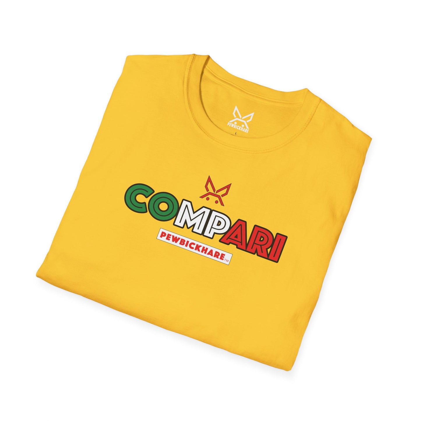 Men’s / Unisex Graphic T-Shirt – COMPARI ITALIA – PEWBICKHARE Italian Inspired Streetwear
