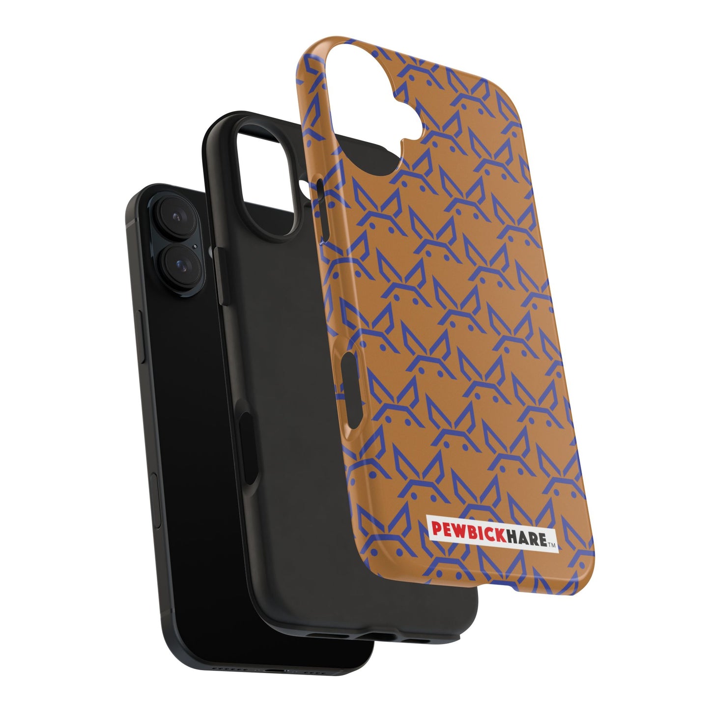 PBH Designer Phone Case - Light Brown