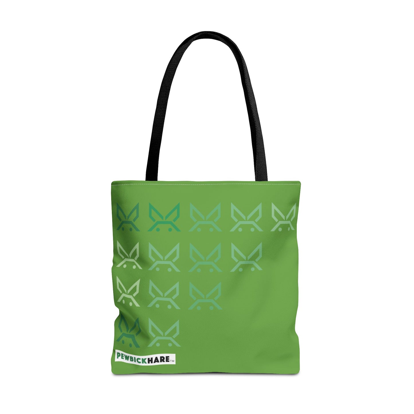 PBH 'Cascade Green on Green HARE'  Tote Bag