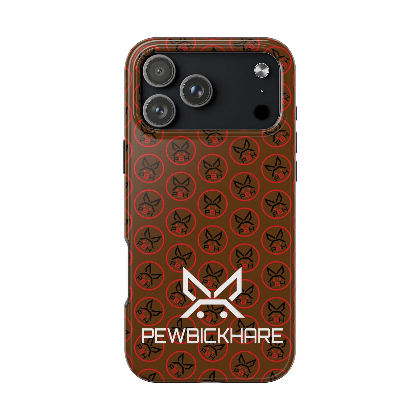 PBH Designer Phone Case - Dark Brown