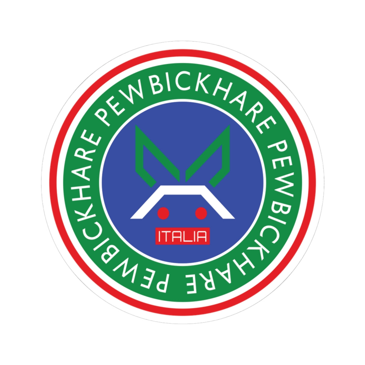PBH: 'PEWBICKHARE ITALIA - 2' Sticker