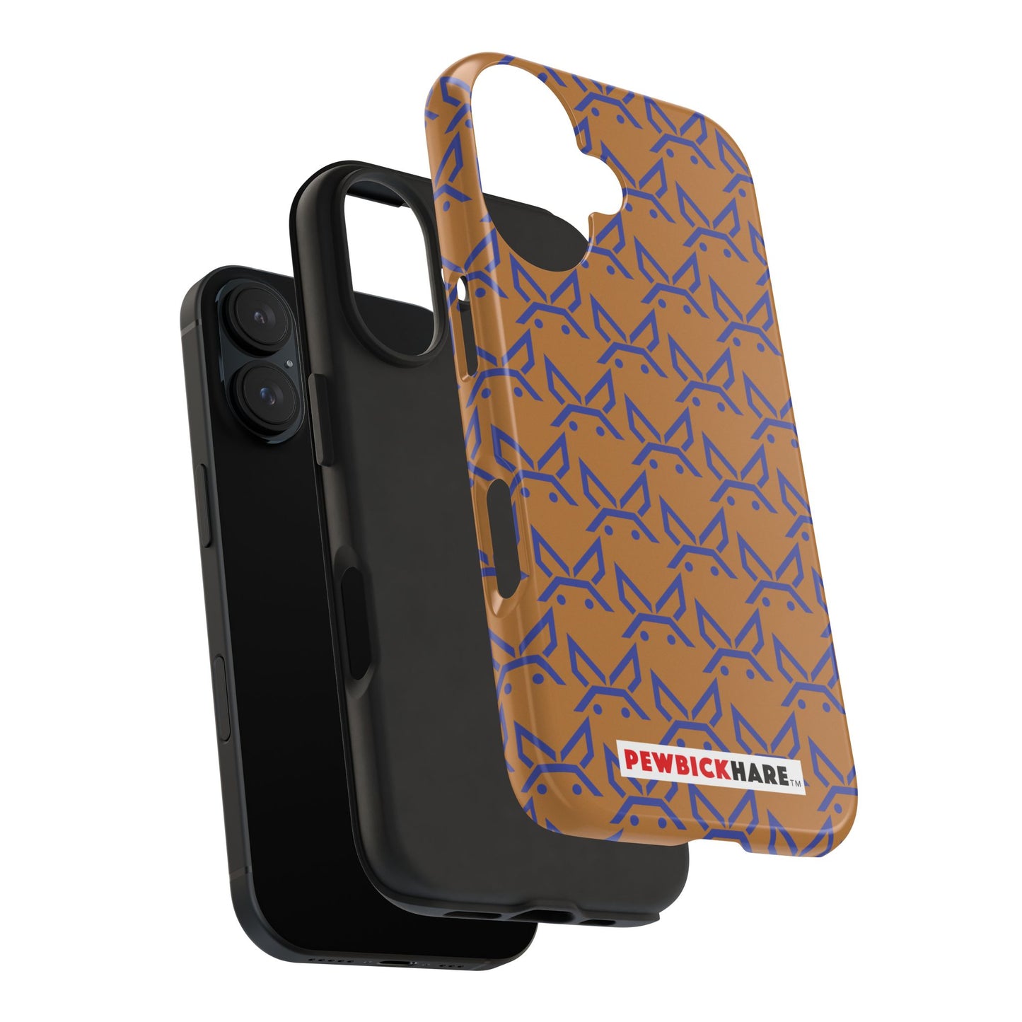 PBH Designer Phone Case - Light Brown