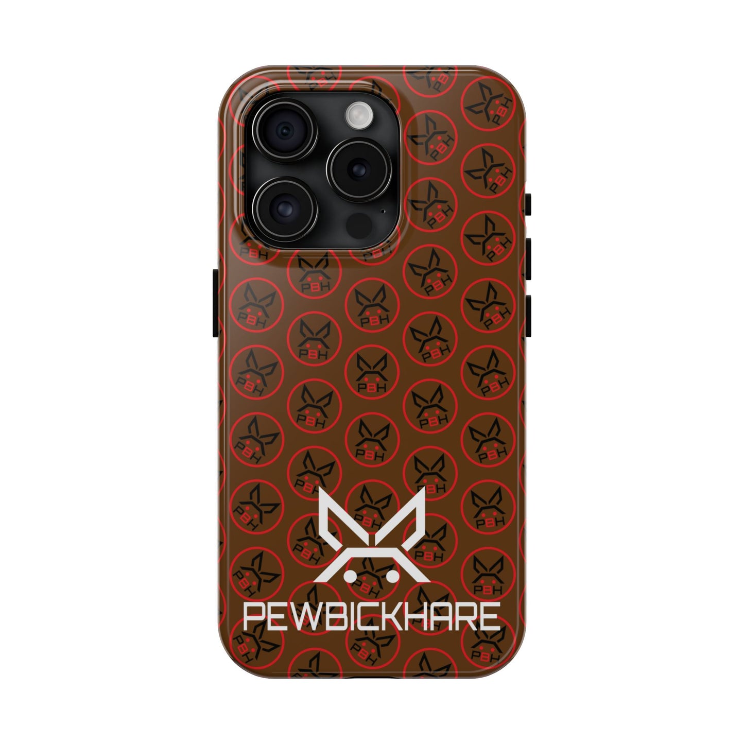 PBH Designer Phone Case - Dark Brown