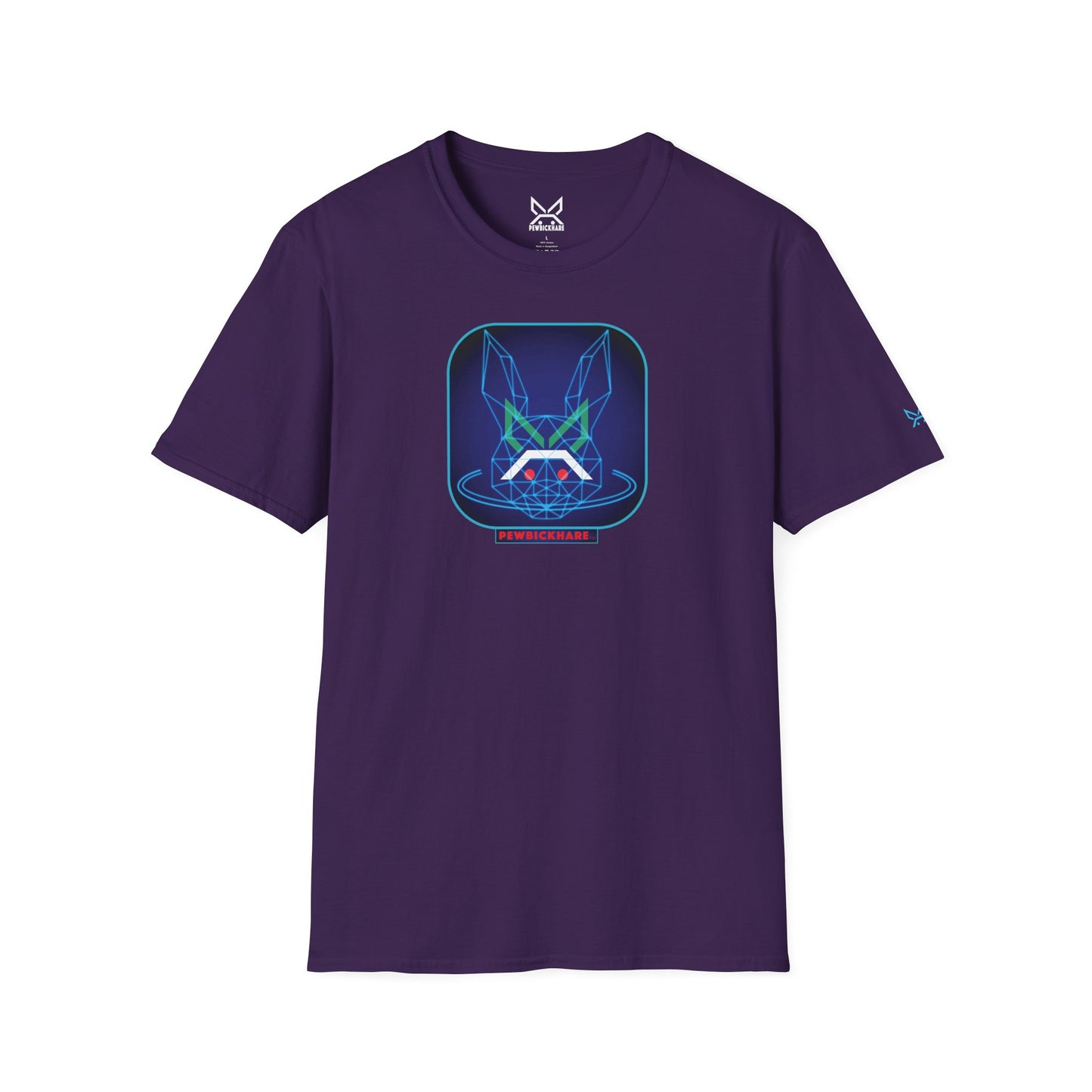 PBH "CUBIC HARE REBOOT- 2" - Unisex Cotton T-shirt