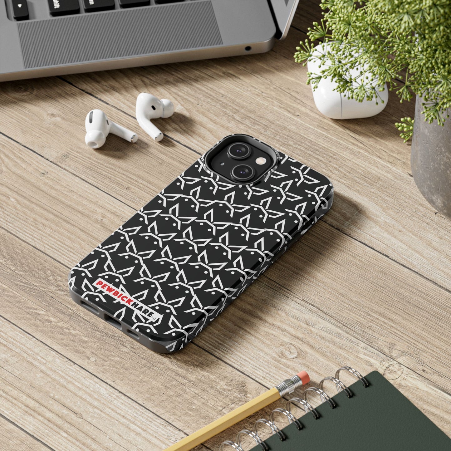 PBH Designer Phone Case - Black