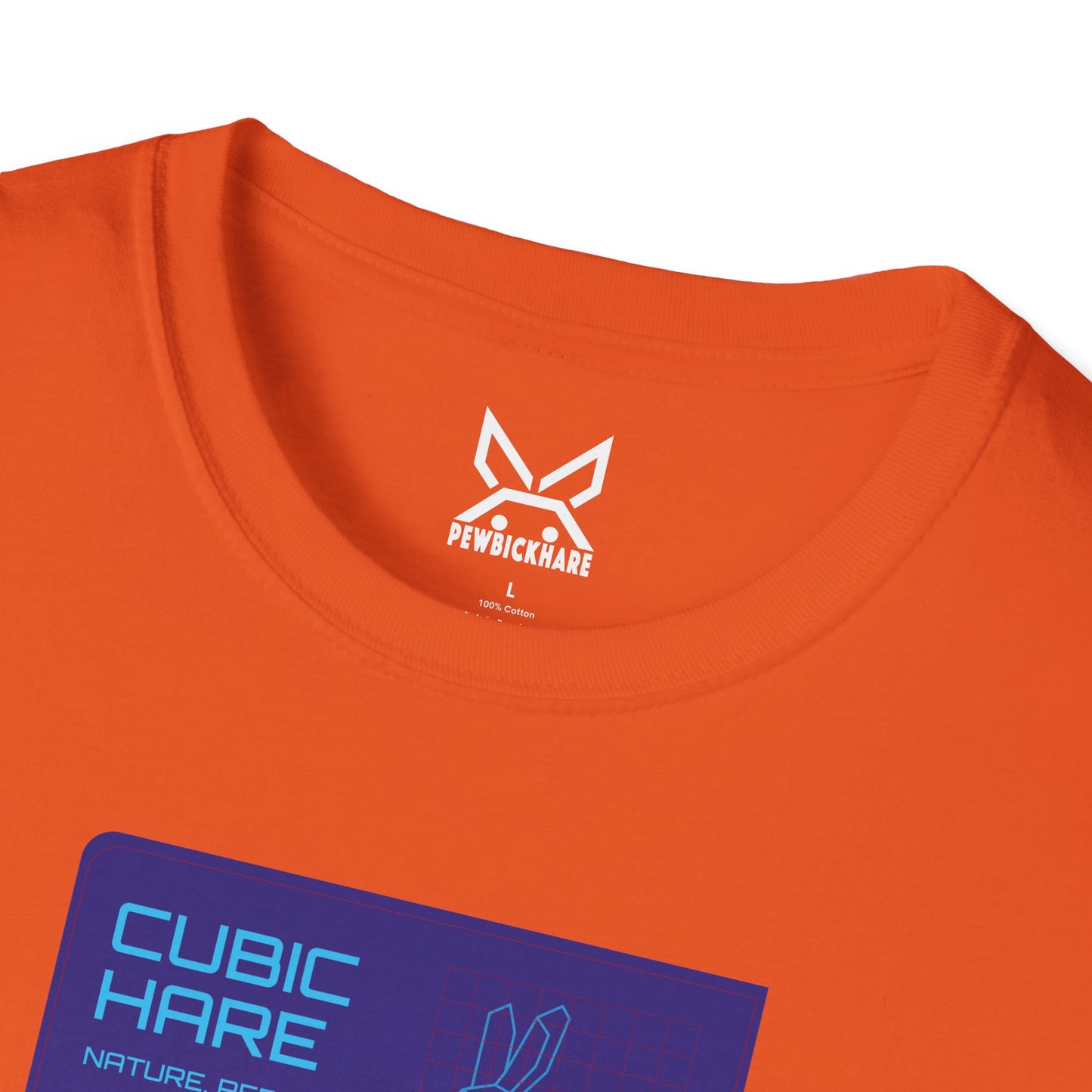 PBH "CUBIC HARE REBOOT" - Unisex Cotton T-shirt