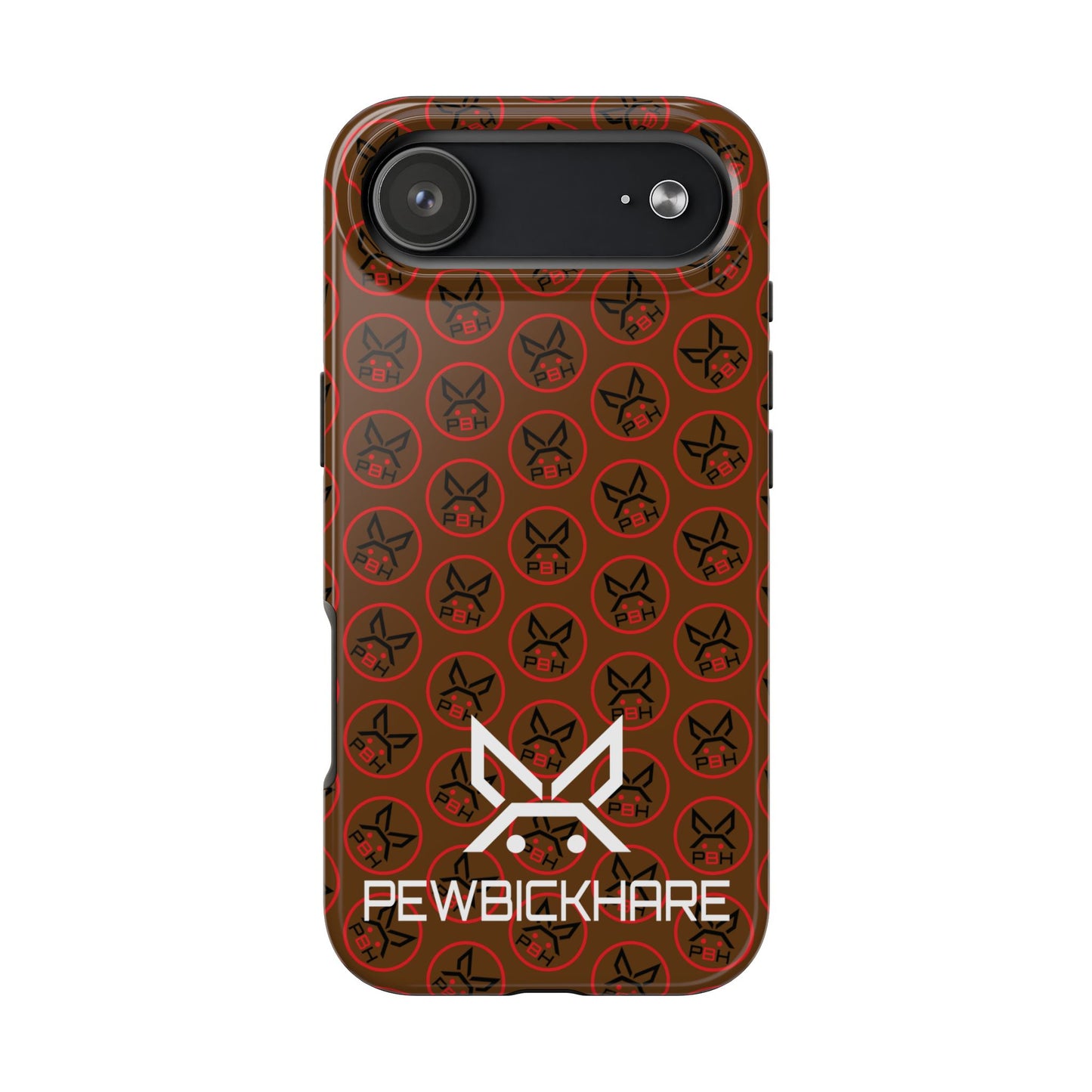 PBH Designer Phone Case - Dark Brown