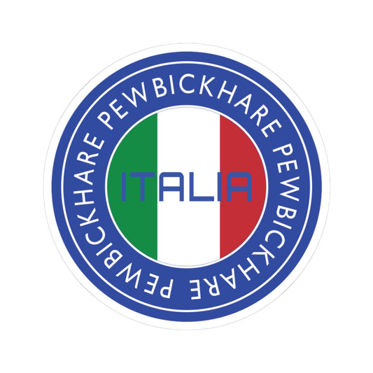 PBH: 'PEWBICKHARE ITALIA' Sticker