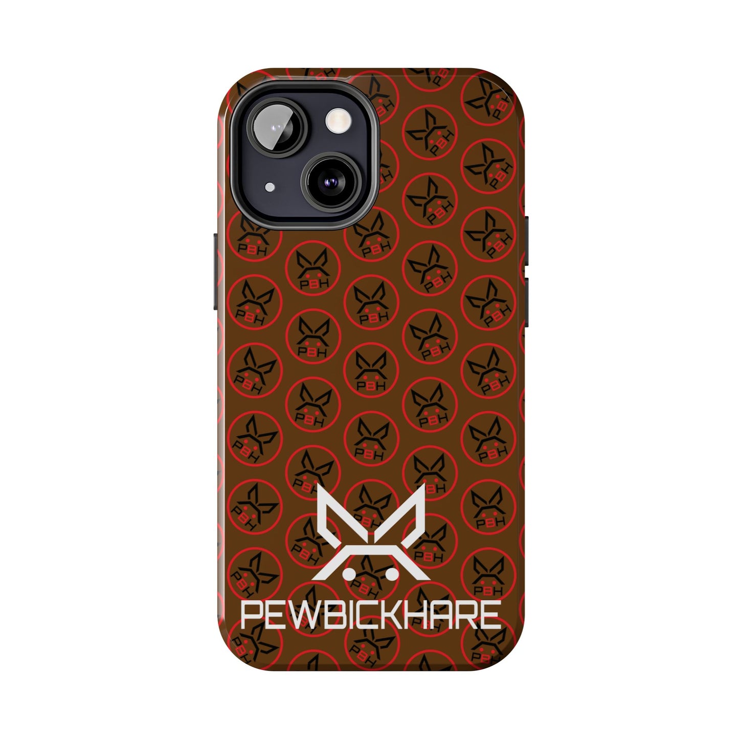 PBH Designer Phone Case - Dark Brown