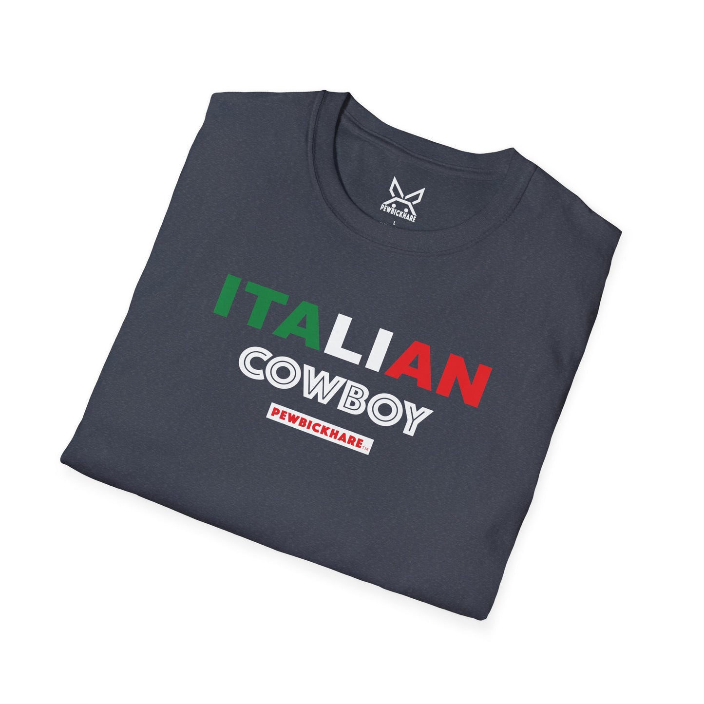 Italian Cowboy T-Shirt – Men’s / Unisex Graphic Tee | PEWBICKHARE