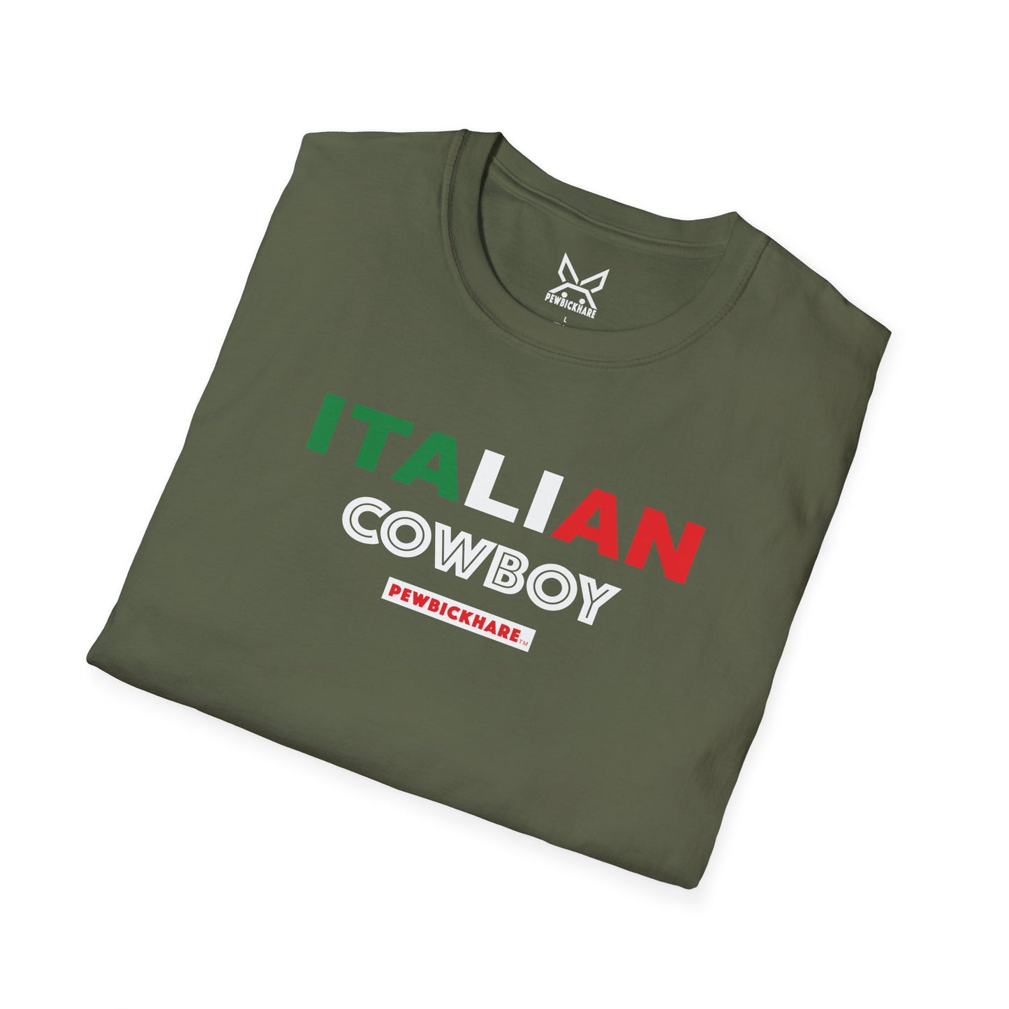 Italian Cowboy T-Shirt – Men’s / Unisex Graphic Tee | PEWBICKHARE
