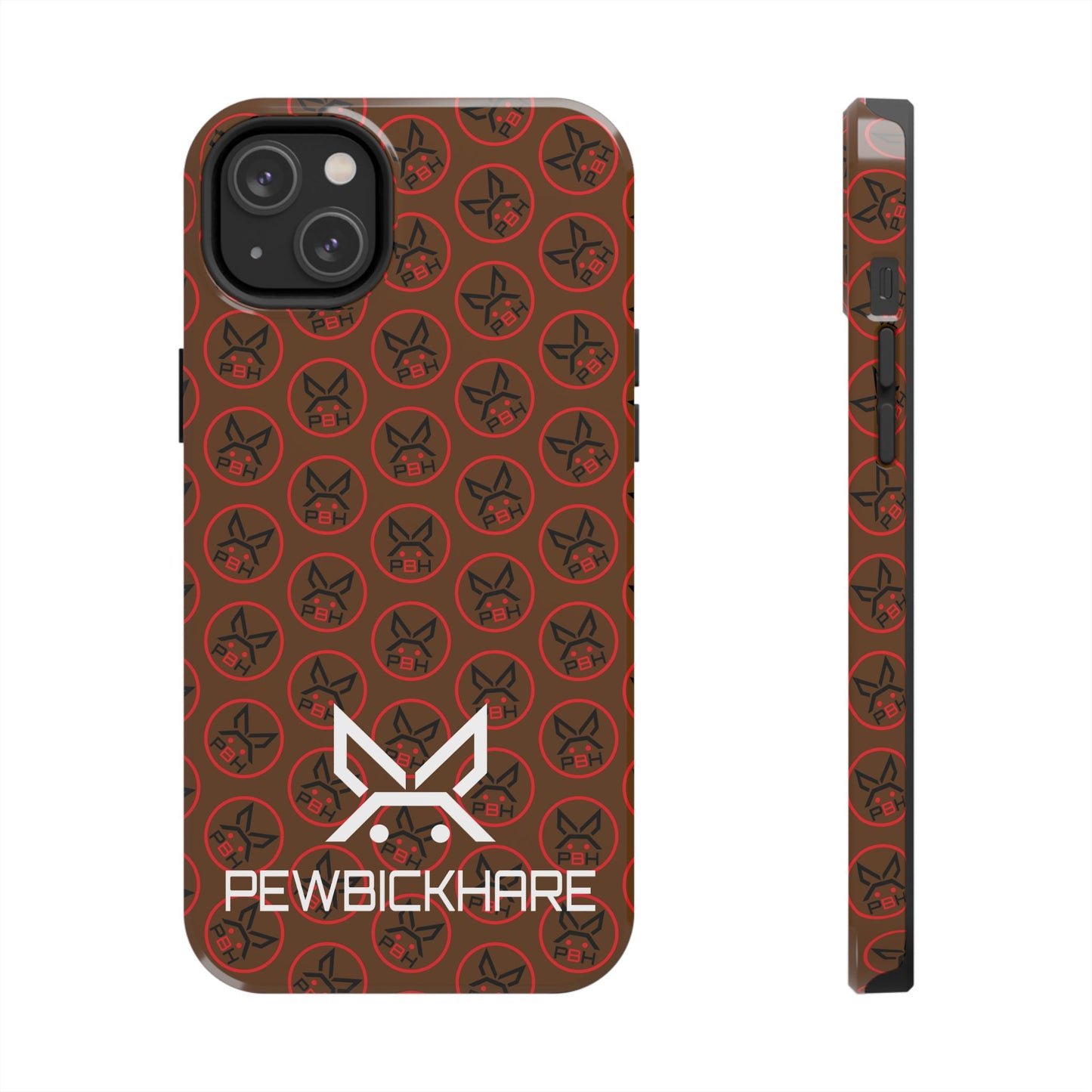 PBH Designer Phone Case - Dark Brown