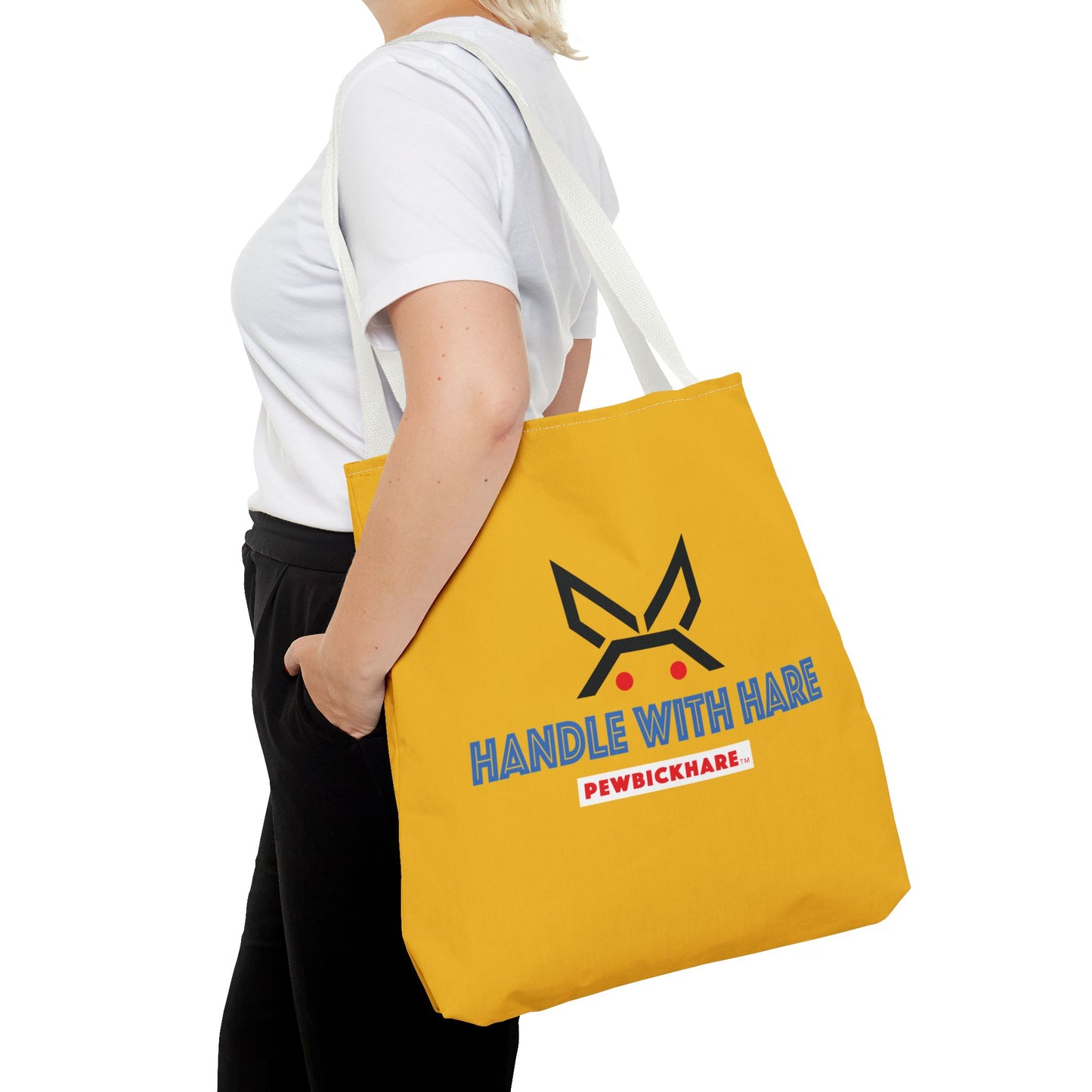 PBH 'HANDLE WITH HARE'  Tote Bag