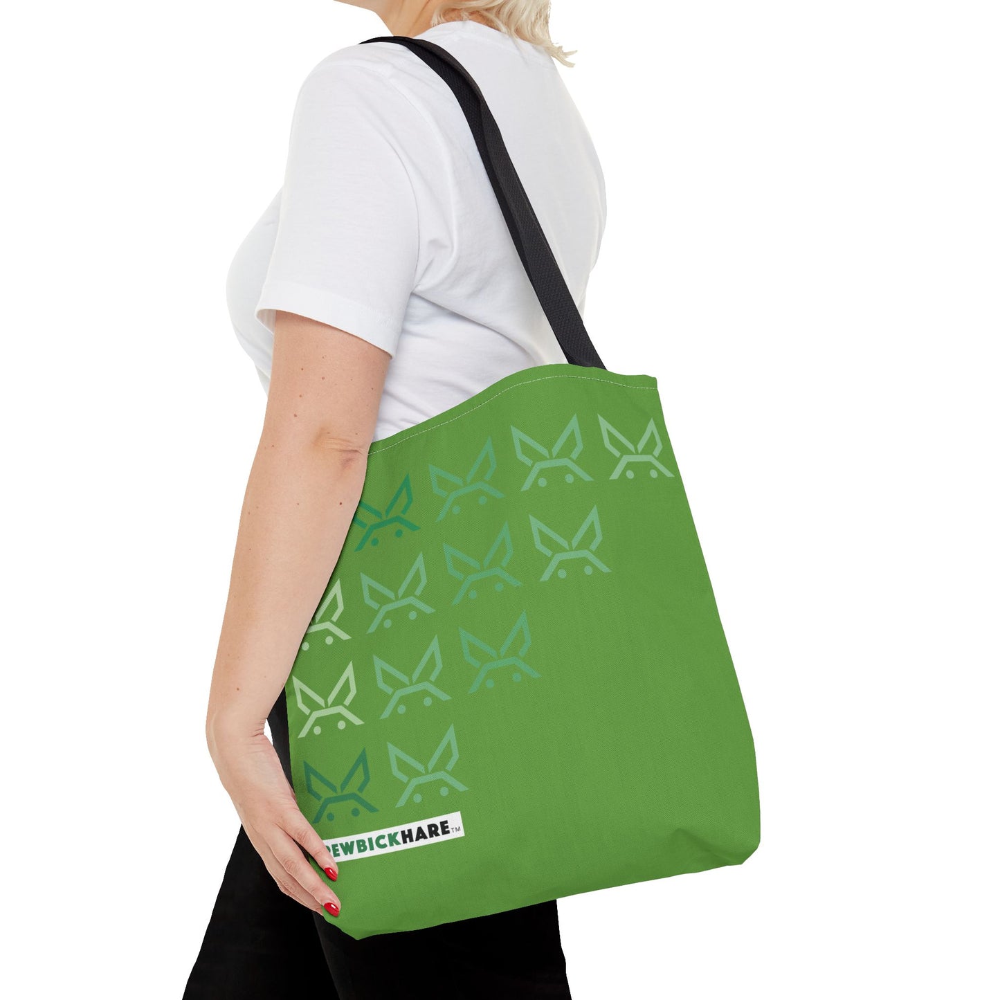 PBH 'Cascade Green on Green HARE'  Tote Bag