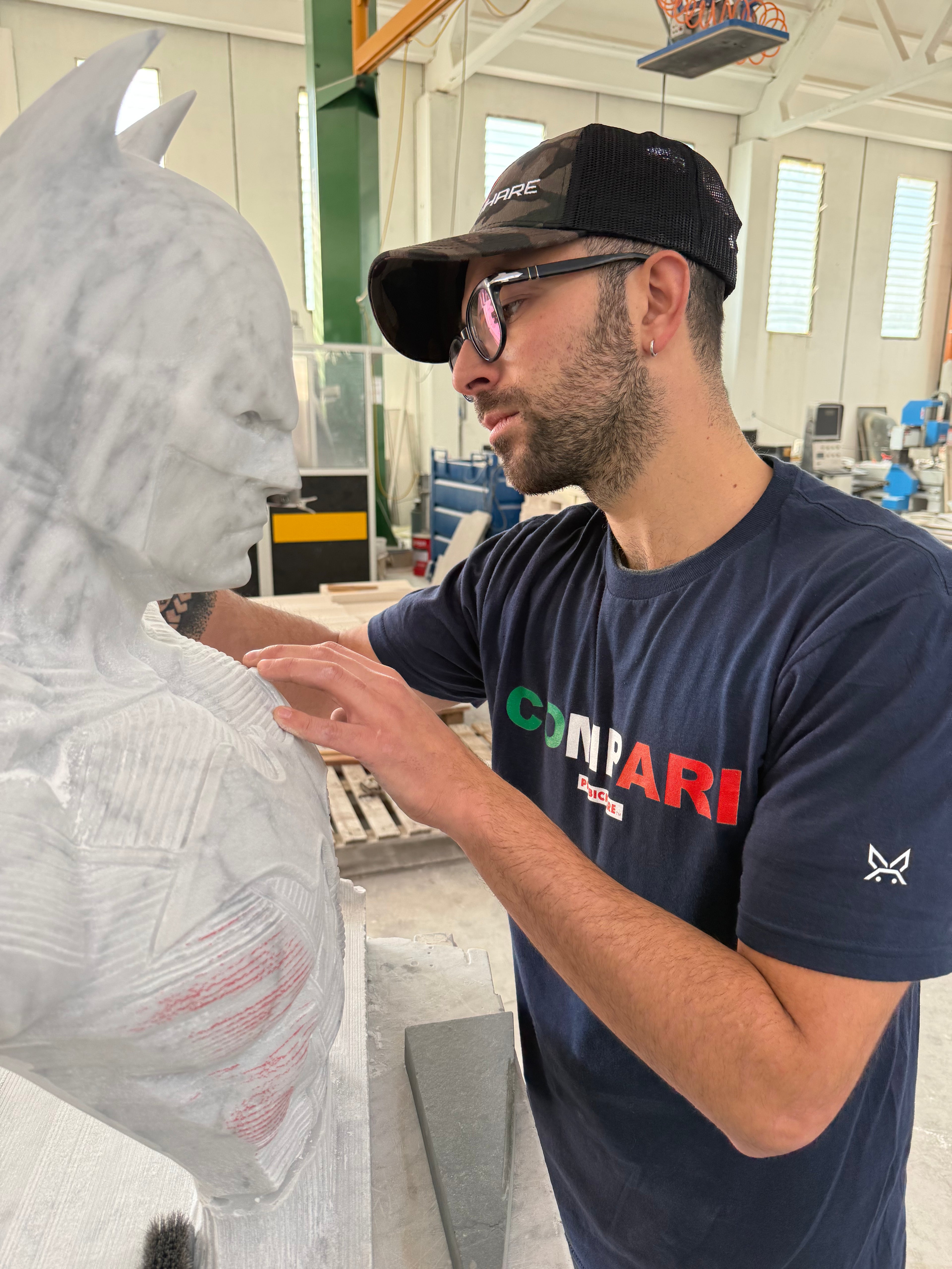 Load video: Alessio Del Genio wearing Pewbickhare!!!